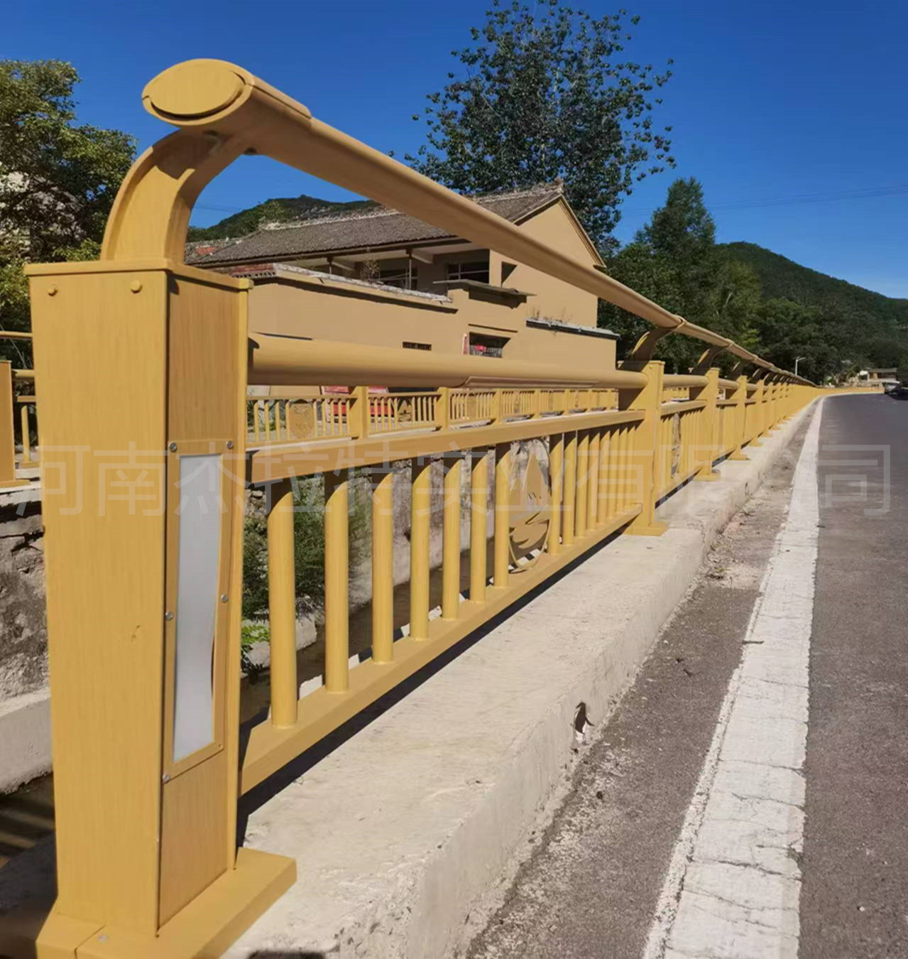 山西景区河道带灯光防护 